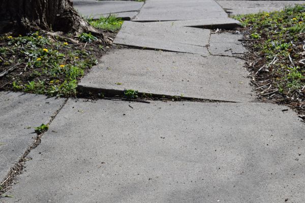 Sidewalk Hazard Repair in Lawton